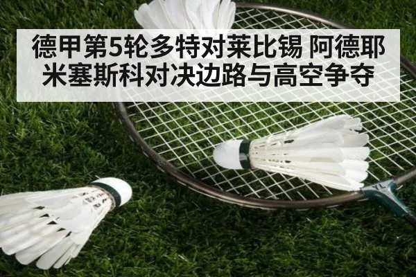 德甲第5轮多特对莱比锡 阿德耶米塞斯科对决边路与高空争夺